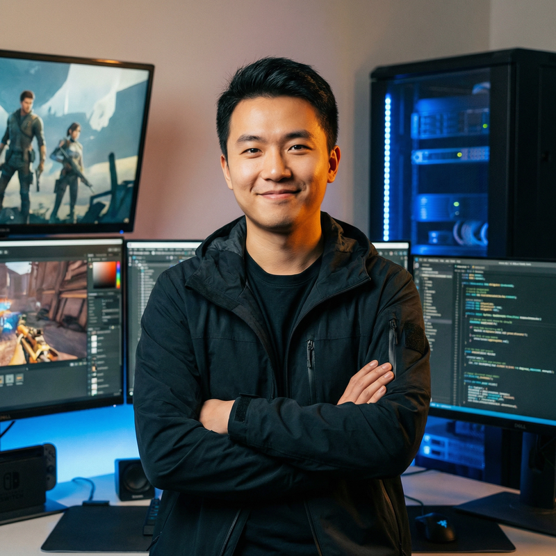 抖音风游戏解说导演陈锐